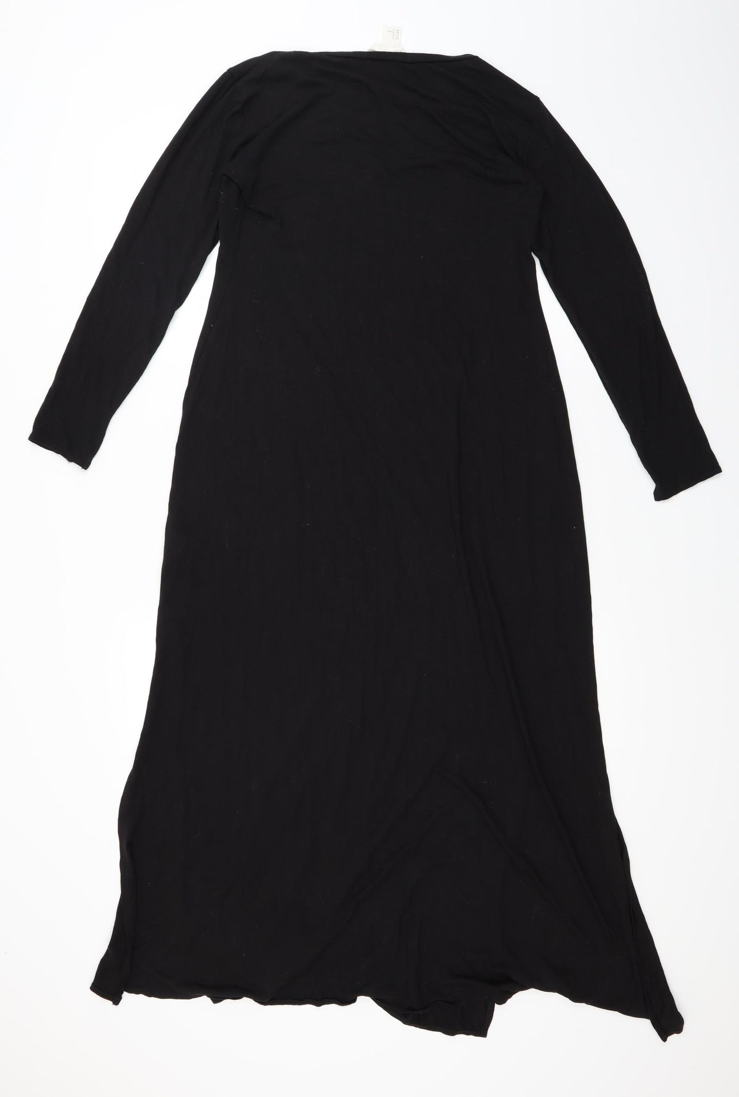 H&M Womens Black   Fit & Flare  Size M  - Split Sides