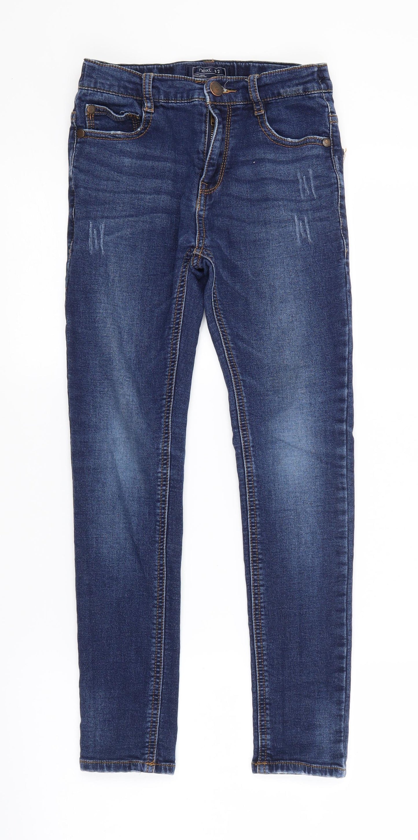 NEXT Boys Blue  Denim Straight Jeans Size 9 Years