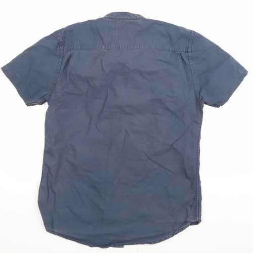 Red Herring Mens Blue    Button-Up Size S