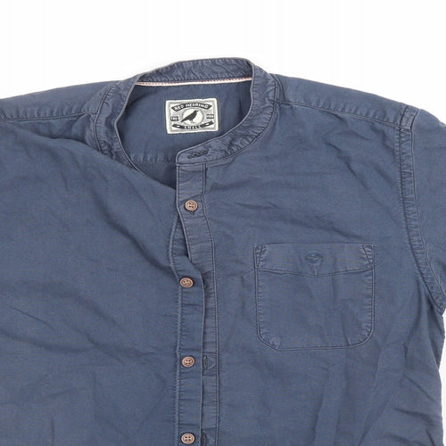 Red Herring Mens Blue    Button-Up Size S