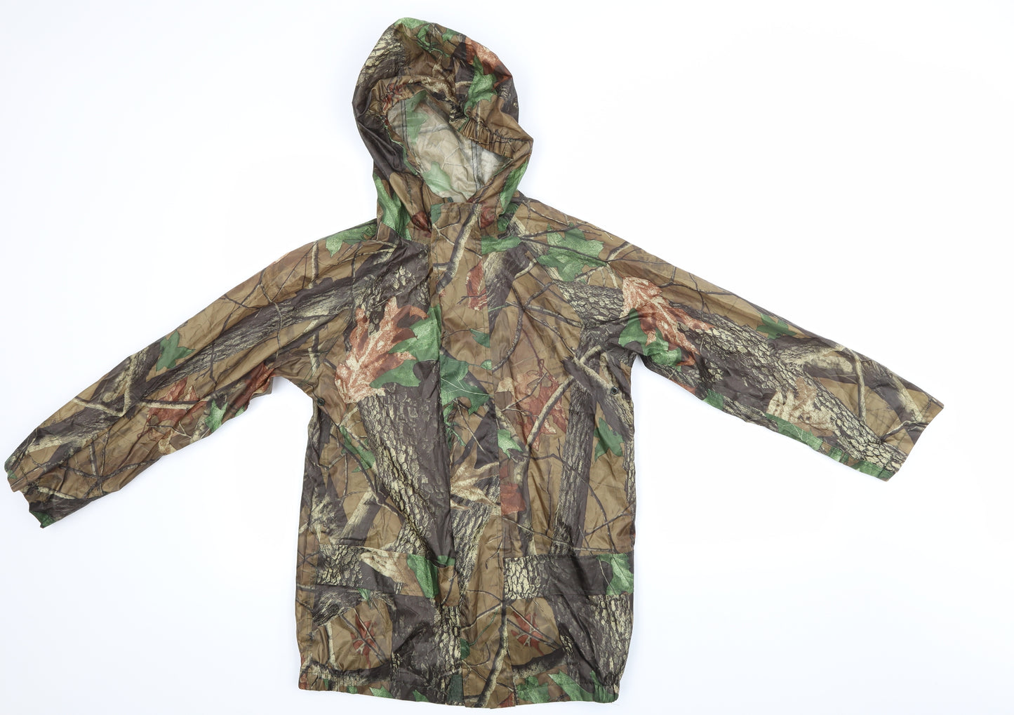 ProClimate Mens Multicoloured Camouflage  Rain Coat Jacket Size S