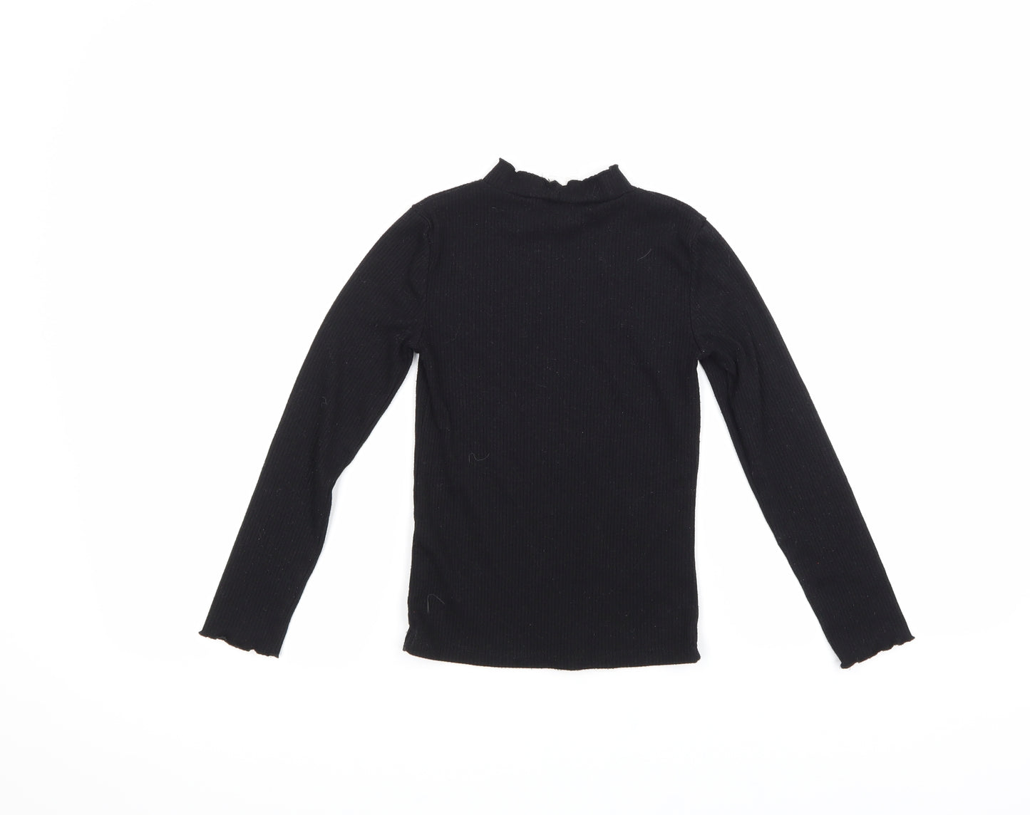 F&F Girls Black   Pullover Jumper Size 7-8 Years