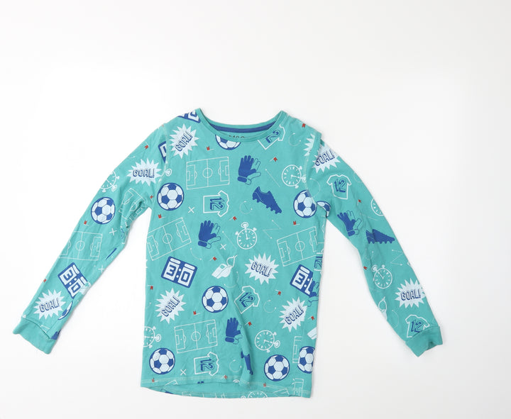 M&S Collection Boys Green Basic Casual Size 10-11 Years