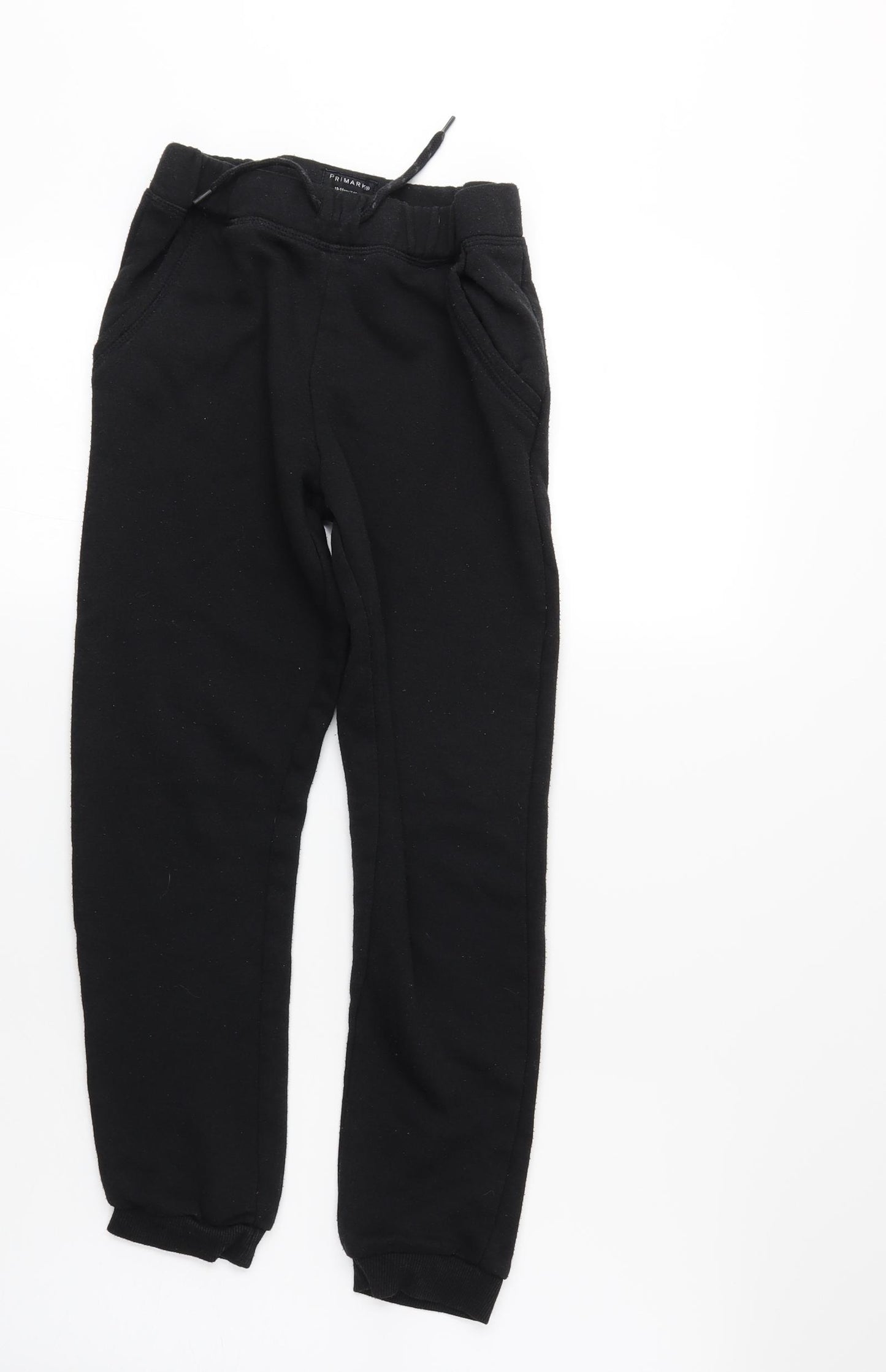 Primark Boys Black   Sweatpants Trousers Size 10-11 Years