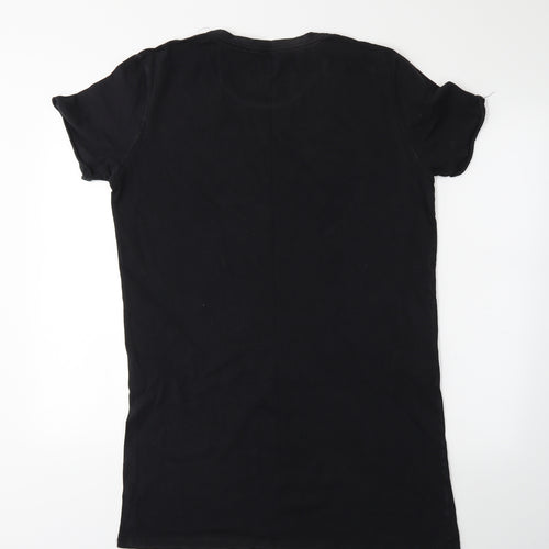 Love to lounge Womens Black   Basic T-Shirt Size 14