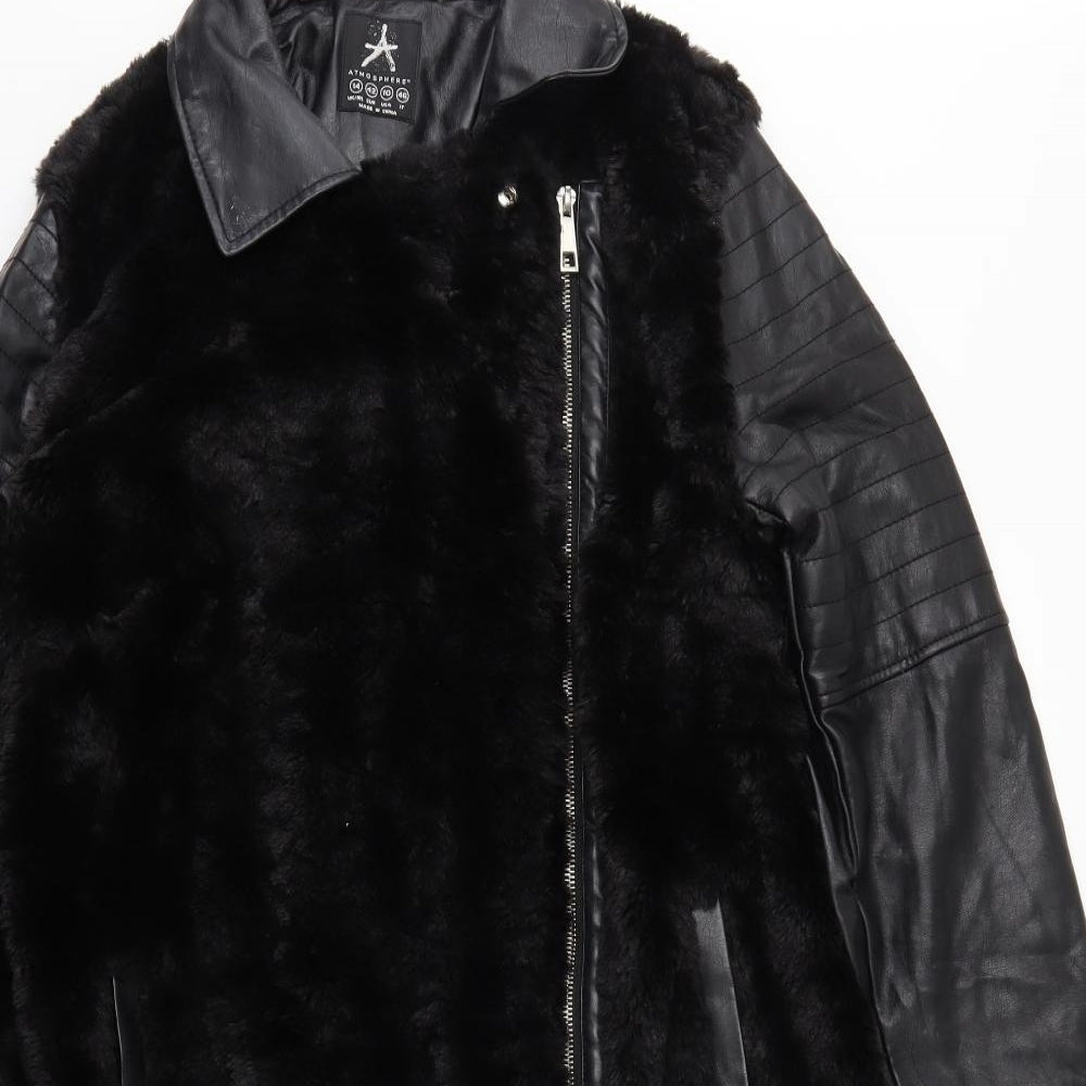 Atmosphere Womens Black   Jacket  Size 14