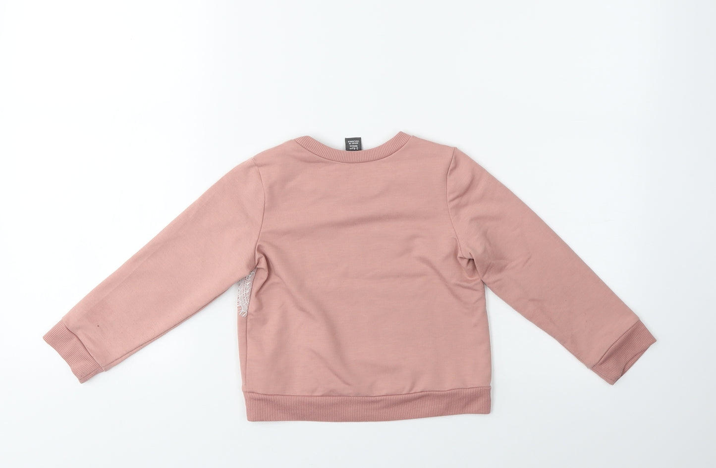 Primark Girls Pink   Pullover Jumper Size 3-4 Years
