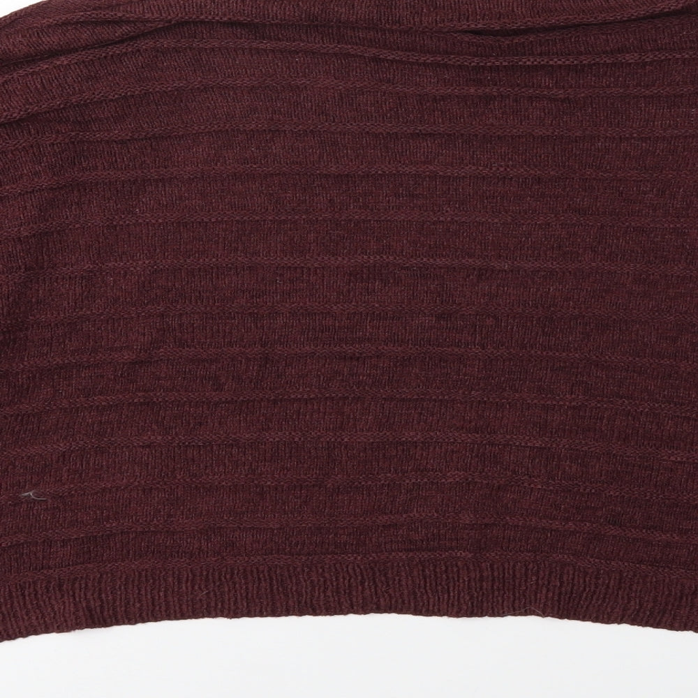 Primark Womens Purple Striped  Cardigan Jumper Size 12
