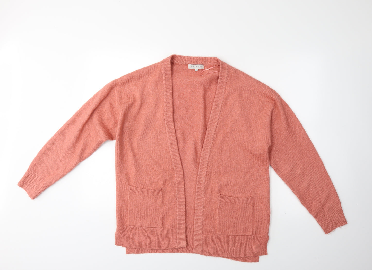 Nutmeg Womens Pink   Cardigan Jumper Size 12