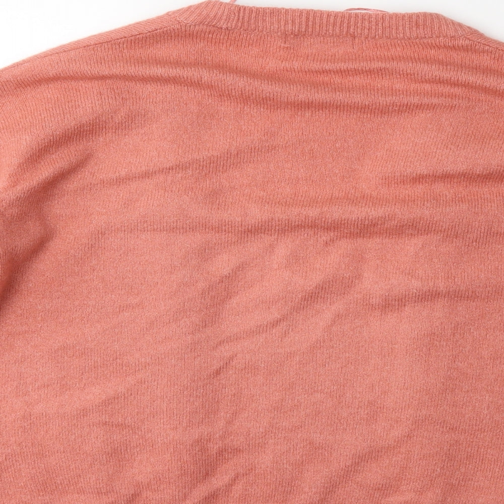 Nutmeg Womens Pink   Cardigan Jumper Size 12