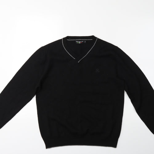 Kurt & Muller Mens Black   Pullover Jumper Size L