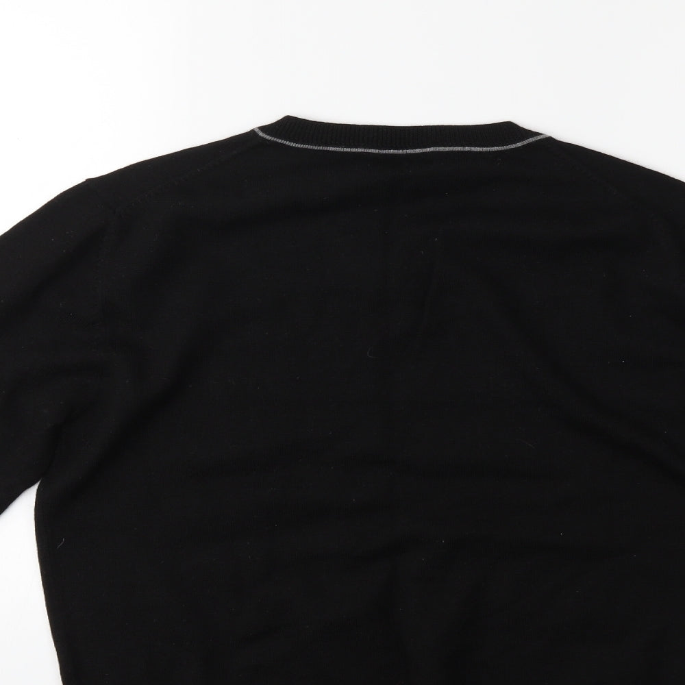 Kurt & Muller Mens Black   Pullover Jumper Size L