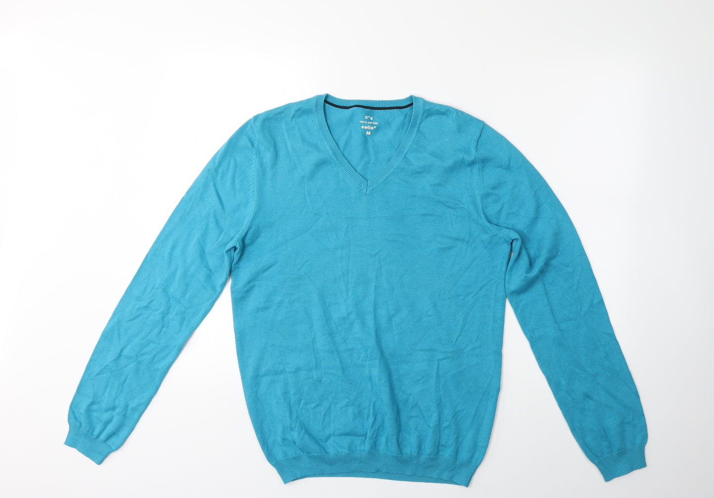 C2 Mens Blue   Pullover Jumper Size M