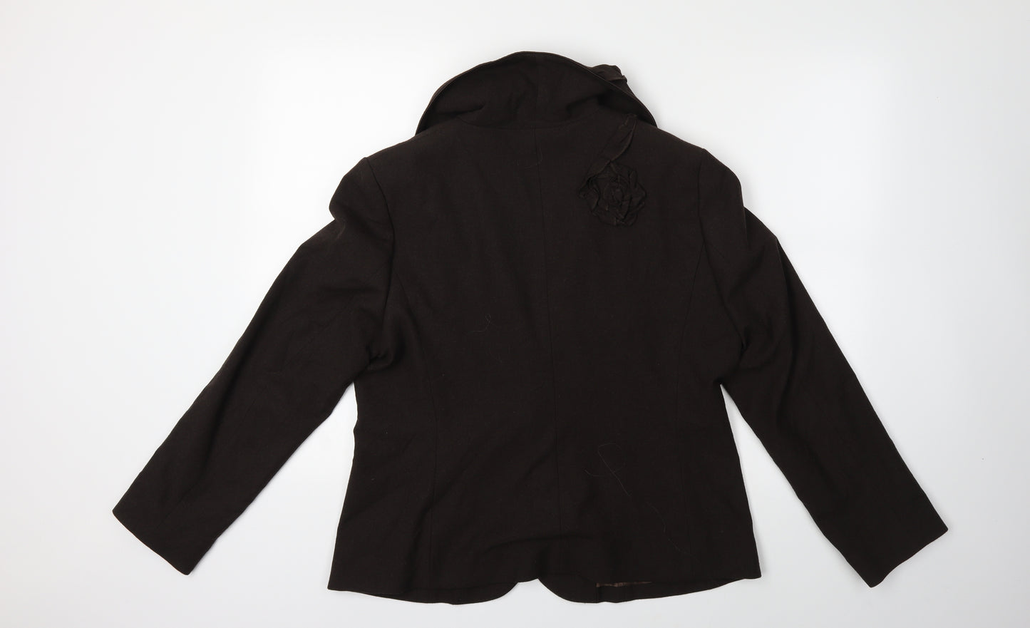 Per Una Womens Brown   Jacket Blazer Size 16