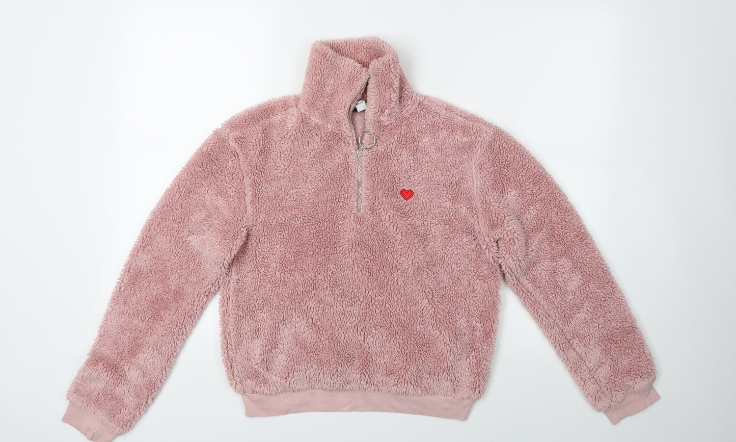 Topshop Womens Pink   Pullover Jumper Size 6