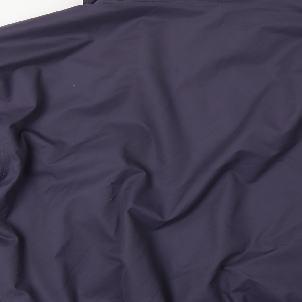 Jack Murphy Mens Blue   Windbreaker Jacket Size M
