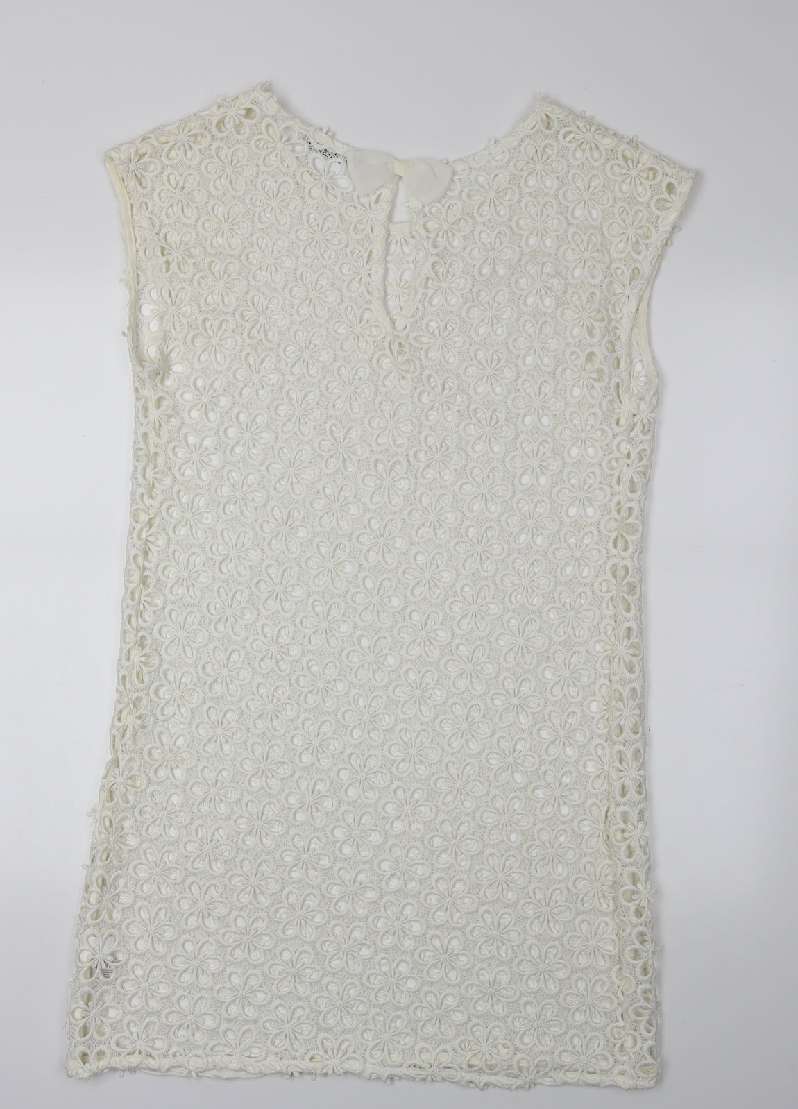 NEXT Womens White Floral  Pencil Dress  Size 12