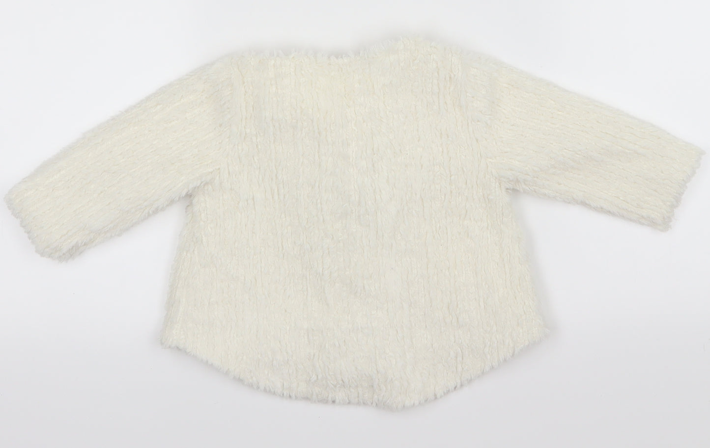 NEXT Baby Baby White   Basic Coat Jacket Size 3-6 Months