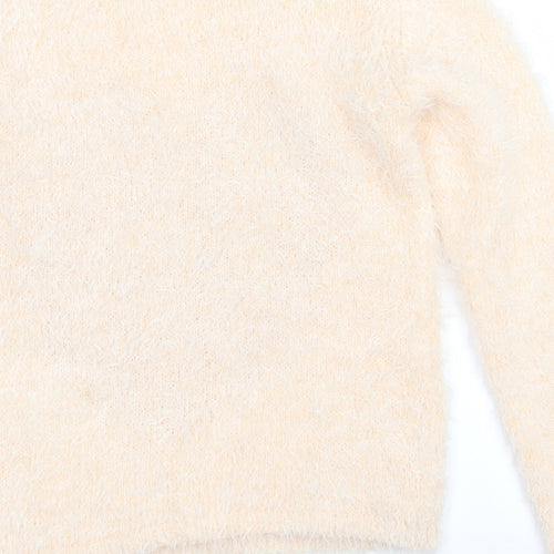 Dorothy Perkins Womens Pink   Pullover Jumper Size 8  - Heart