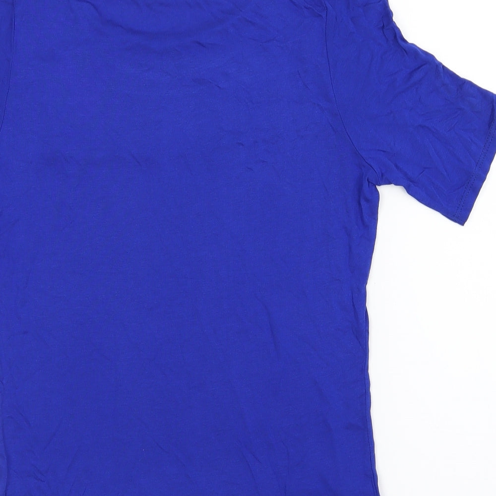 George Womens Blue   Basic T-Shirt Size 10