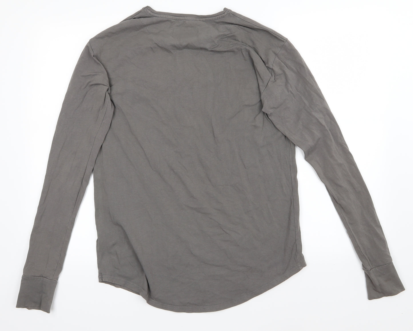 Sikskin Mens Grey    T-Shirt Size M