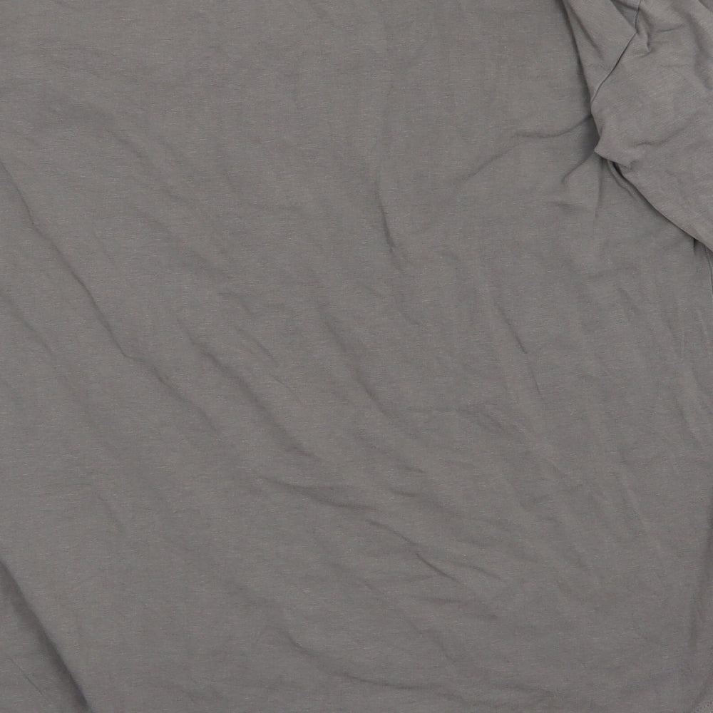 Sikskin Mens Grey    T-Shirt Size M