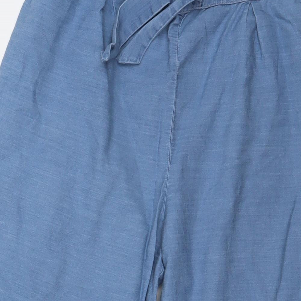 F&F  Girls Blue   Bloomer Trousers Size 11-12 Years