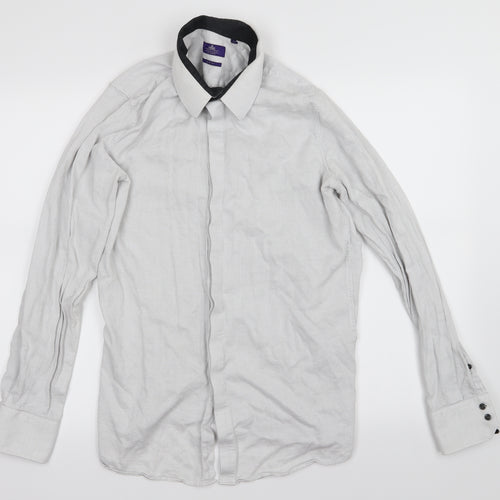 NEXT Mens White    Button-Up Size M