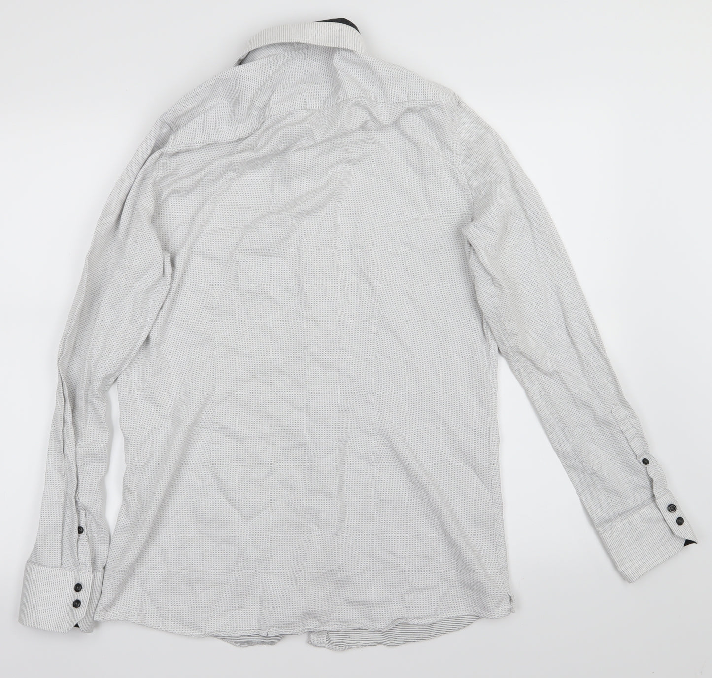 NEXT Mens White    Button-Up Size M