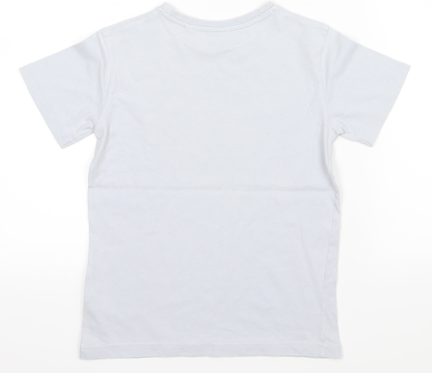 NEXT Boys Grey   Basic T-Shirt Size 8 Years  - Skate
