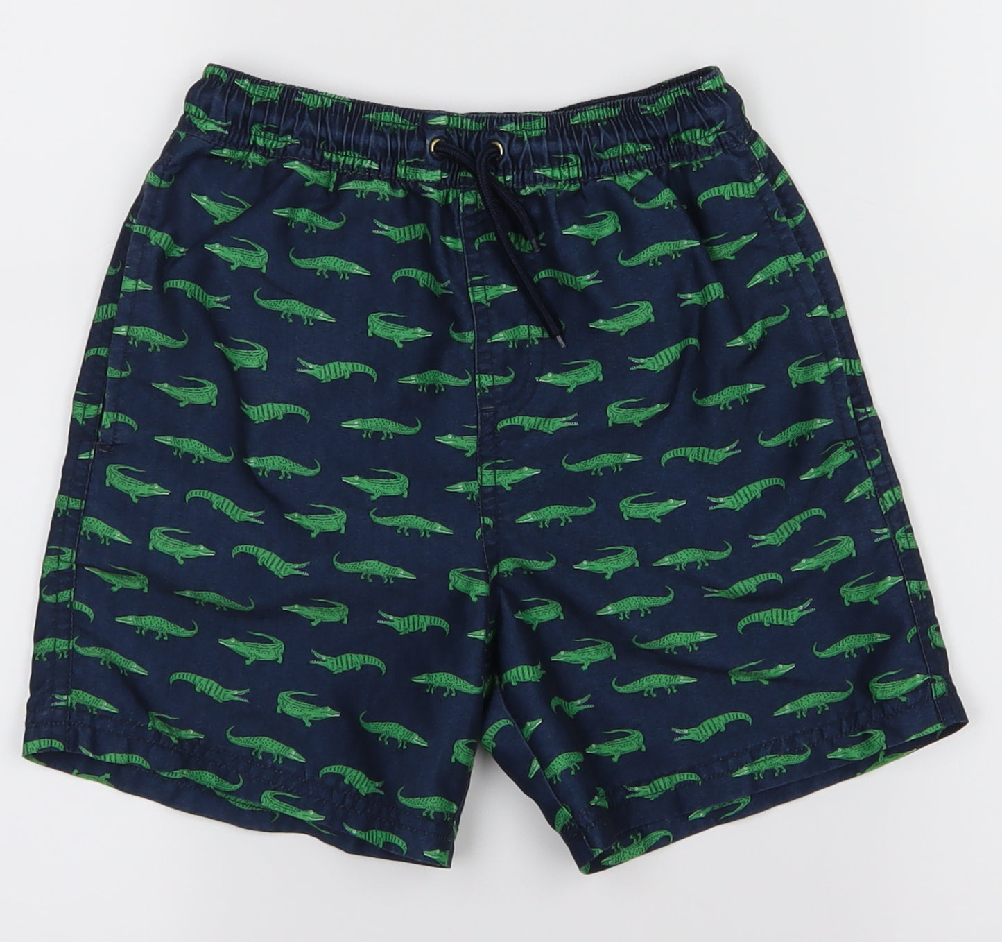 NEXT Boys Blue   Bermuda Shorts Size 7-8 Years - Crocodile