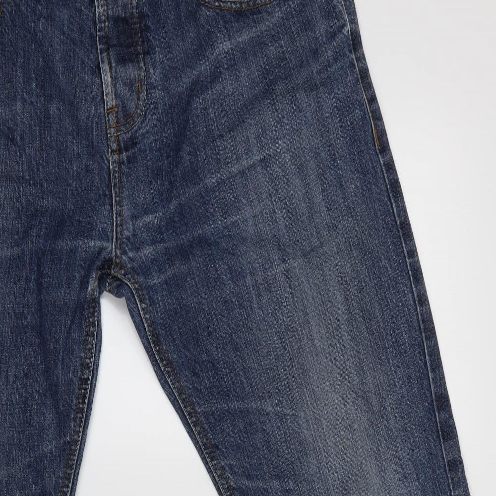 Denim co Mens Blue   Straight Jeans Size L L32 in