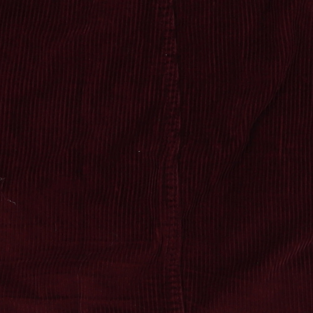 Denim co Womens Red   A-Line Skirt Size 10