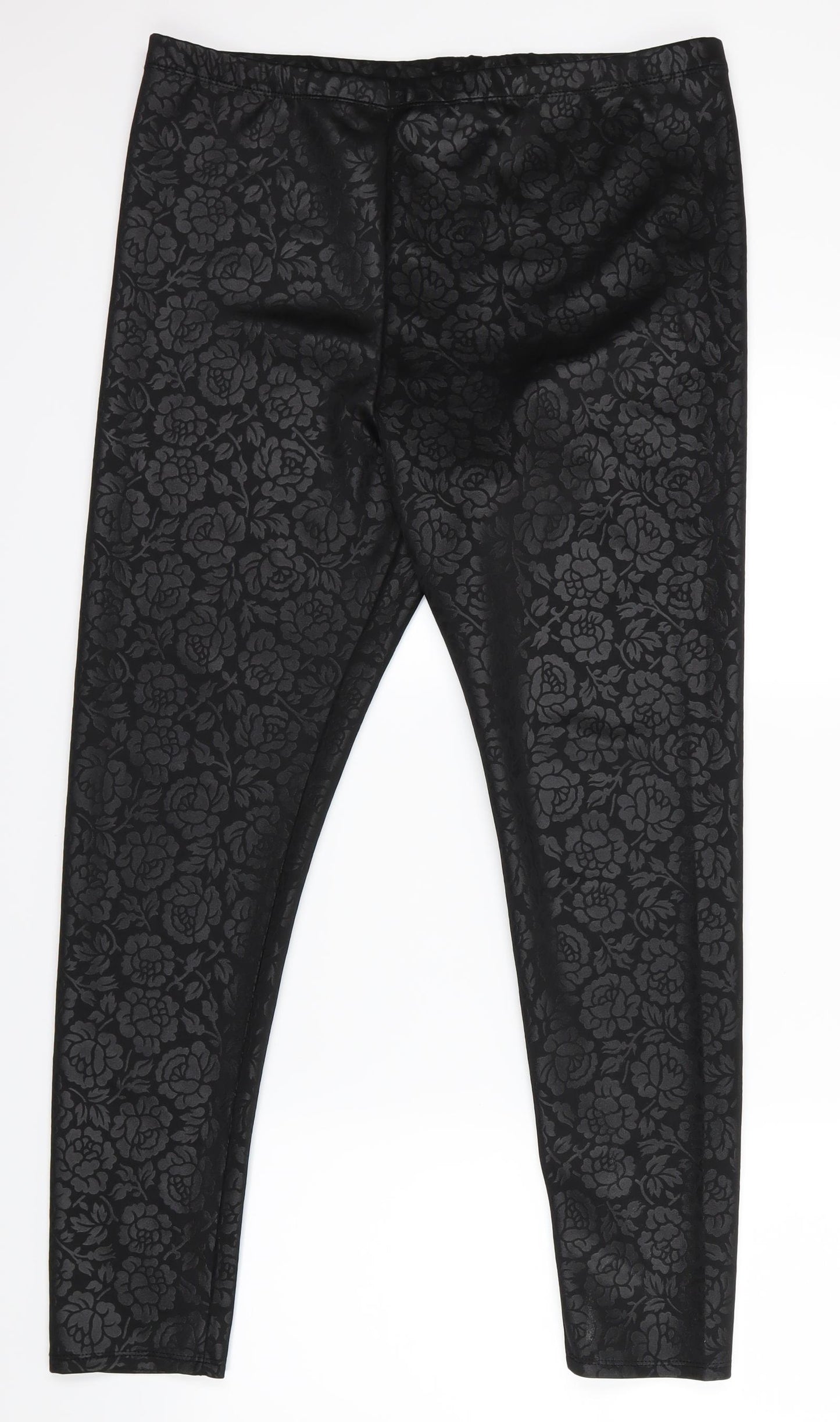 NEXT Womens Black   Jegging Trousers Size 16 L25 in