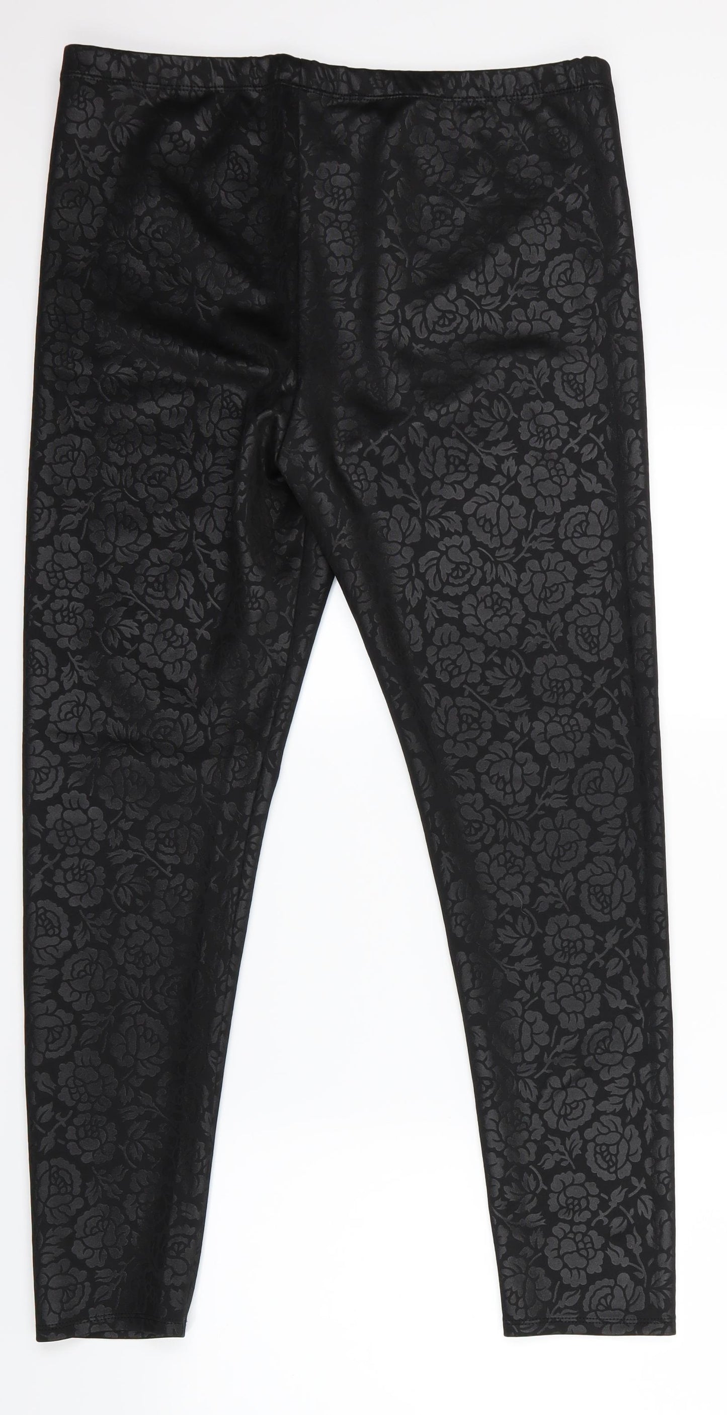 NEXT Womens Black   Jegging Trousers Size 16 L25 in