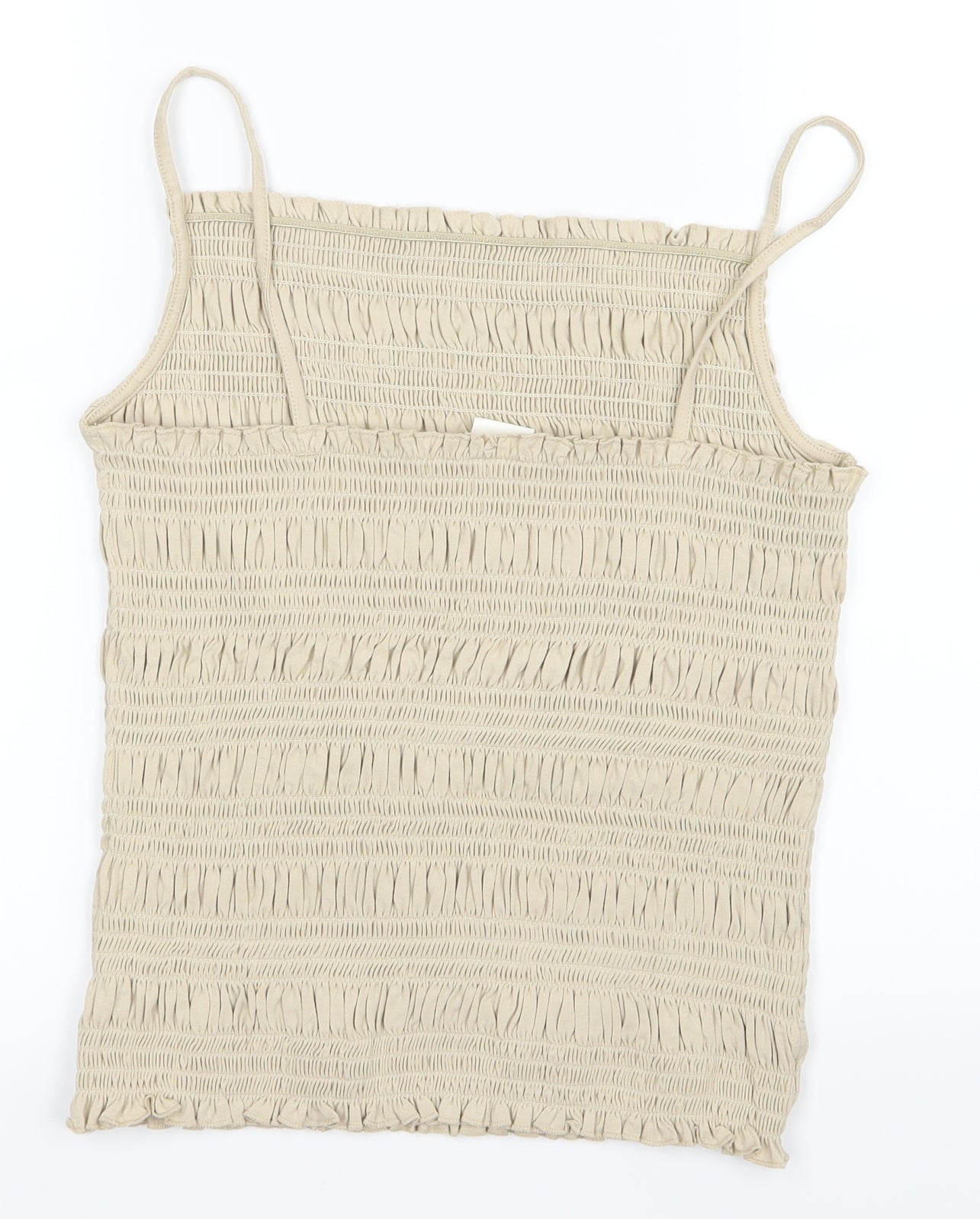 H&M Womens Beige   Basic Tank Size L