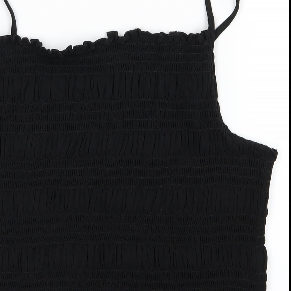 H&M Womens Black   Basic Tank Size L