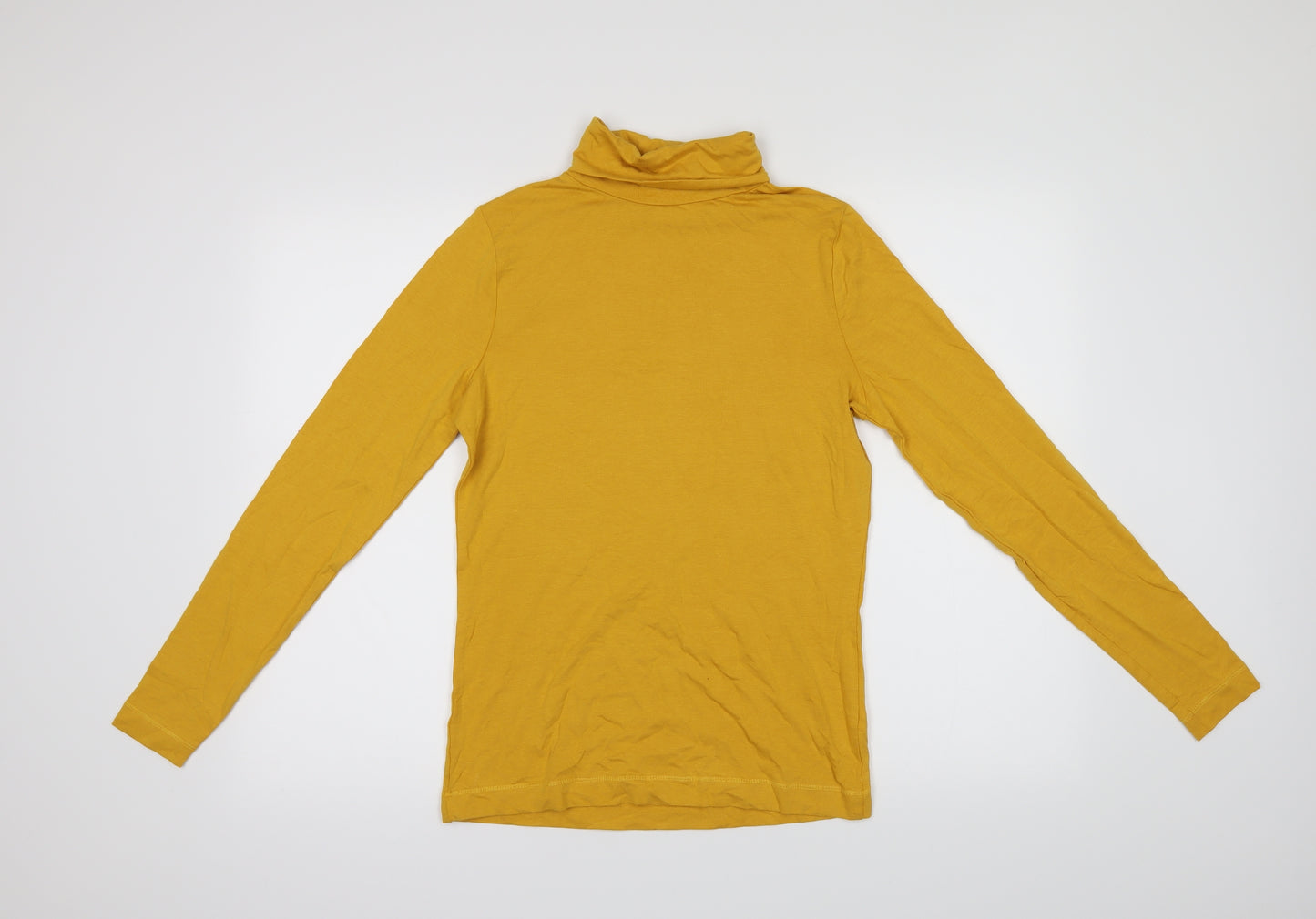 TU Womens Yellow   Basic T-Shirt Size 10