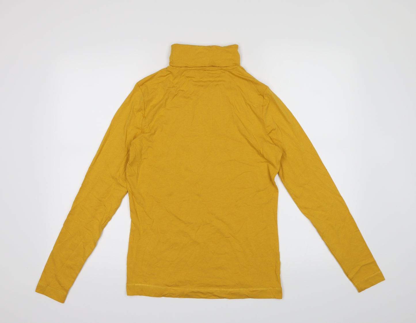 TU Womens Yellow   Basic T-Shirt Size 10