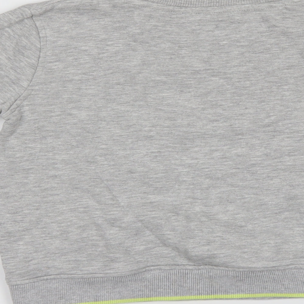 Bluezoo Boys Grey   Pullover Jumper Size 4-5 Years