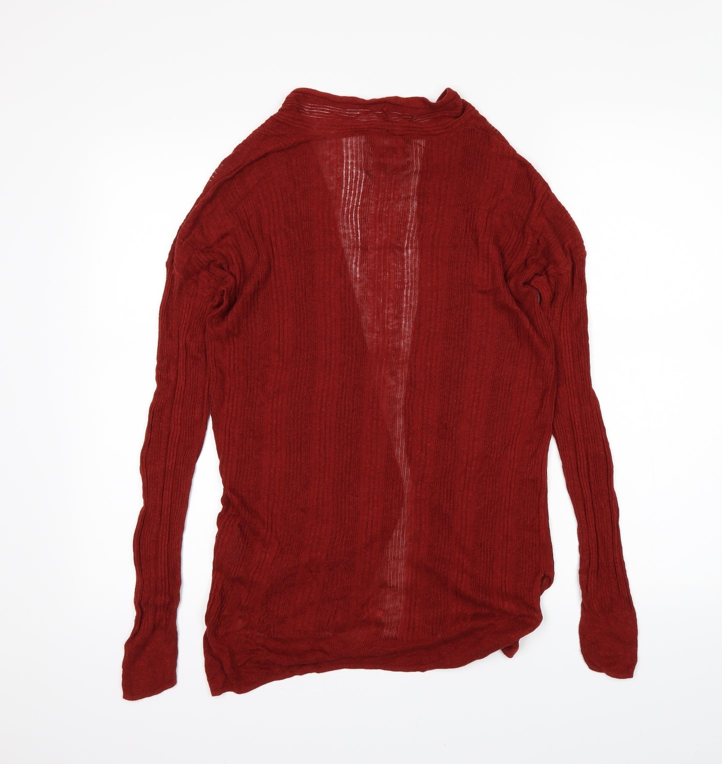 NICOLE FARHI Womens Red   Cardigan Jumper Size M