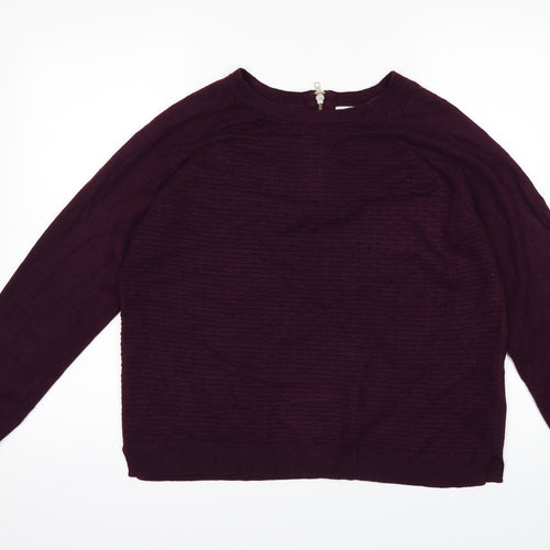 Peruna Womens Purple   Pullover Jumper Size 14