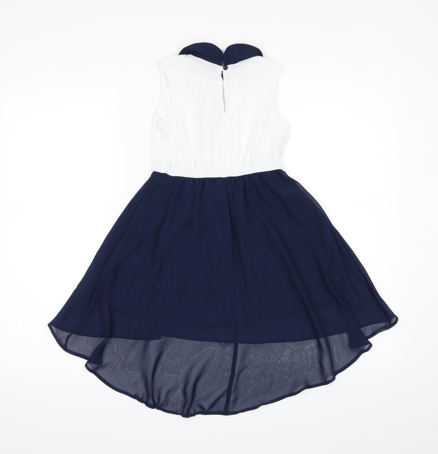 Bluezoo Girls White   Fit & Flare  Size 4 Years