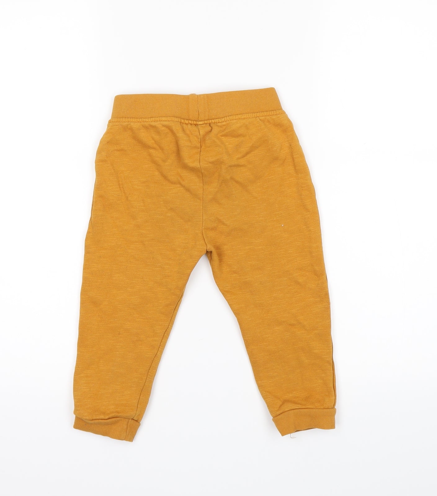 Primark Boys Yellow   Jogger Trousers Size 2-3 Years