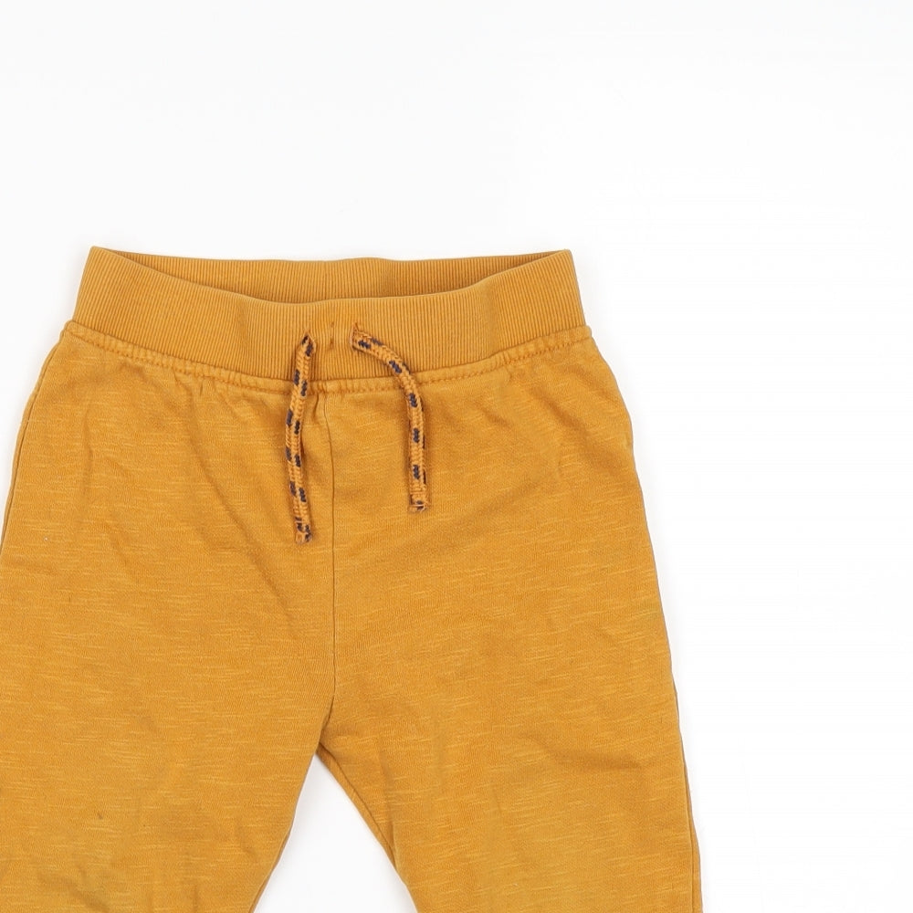 Primark Boys Yellow   Jogger Trousers Size 2-3 Years