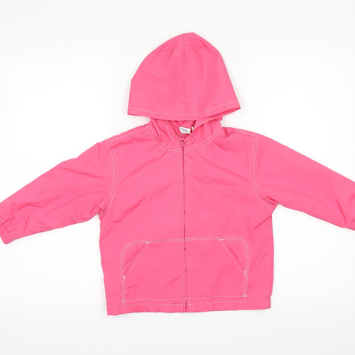 Gap Girls Pink   Rain Coat Coat Size 4 Years