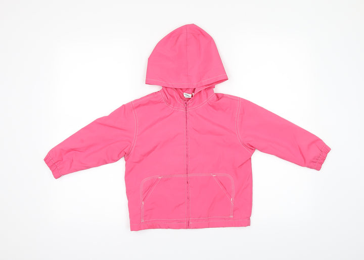 Gap Girls Pink   Rain Coat Coat Size 4 Years