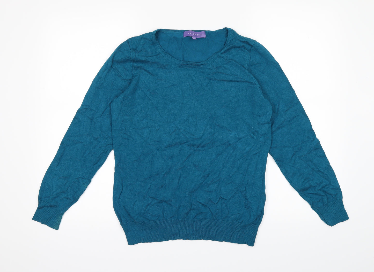Autonomy Womens Blue   Pullover Jumper Size 14