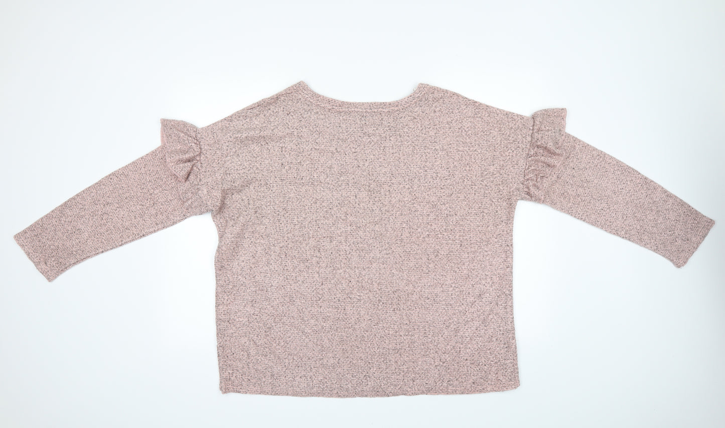 F&F Womens Pink   Pullover Jumper Size 18