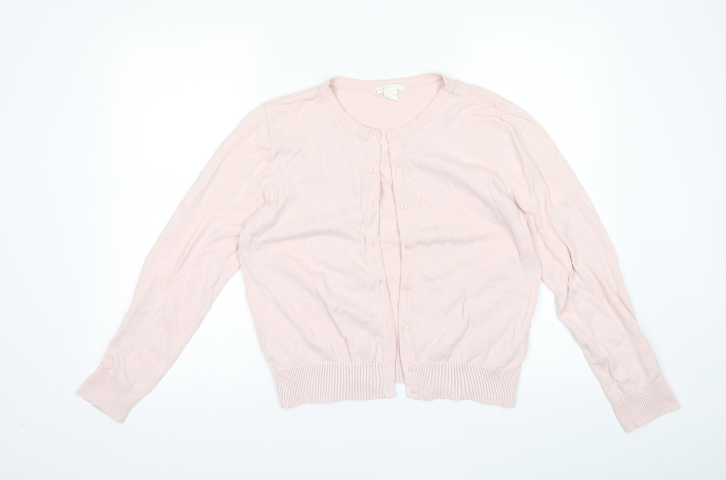H&M Womens Pink   Cardigan Jumper Size M